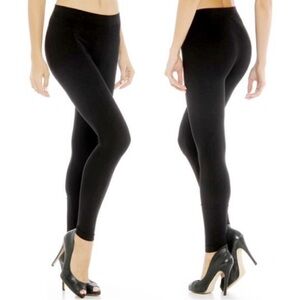 ICON APPAREL Womens Leggings Full Length
Size 1X-2X Black Capsule Wardrobe